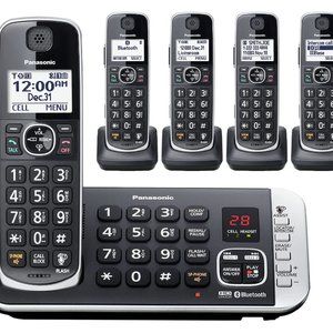 PANASONIC: LINK2CELL - DECT 6.0 PHONE SYSTEM - MULTIFUNCTIONS  (KX-TGE675B)